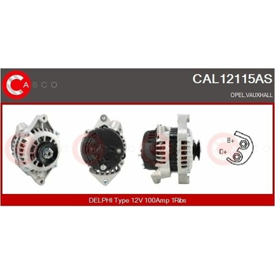 Generátor CASCO CAL12115AS