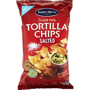 Santa Maria Tortilla chips solené 185 g