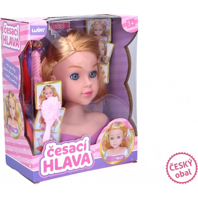 Wiky Česací hlava s příslušenstvím 22 cm – Zboží Mobilmania