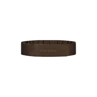 Dore & Rose Silk Headband Brown