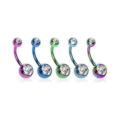 S4U Piercing do pupíku banánek BS01034-CLB