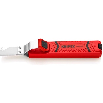 KNIPEX Кабелен нож, за изолация Ø8-28мм, червена ръкохватка 165мм, с фиксатор, - K1620165SB (K1620165SB)