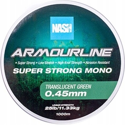 Kevin Nash Armourline Super Strong Mono Green 1000 m 0,30 mm 5,44 kg