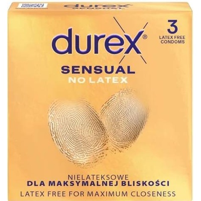 Durex Sensual No Latex 3ks