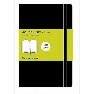Moleskine Moleskine Soft Cover Pocket Plain Notebook Black | Moleskine