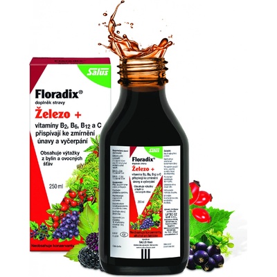 Salus Floradix železo+ 250 ml
