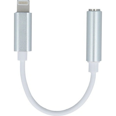 Setty Lightning na audio jack 3,5mm biela GSM112227