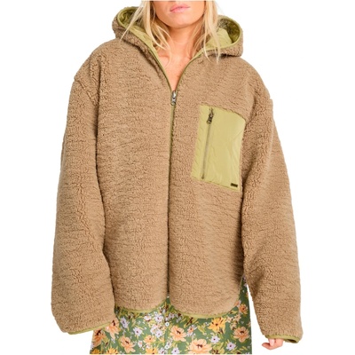 Billabong Дамско ежедневно яке Billabong Women's Oceanside Reversible Jacket Casual jacket - Green Tea (103-2553-0113)