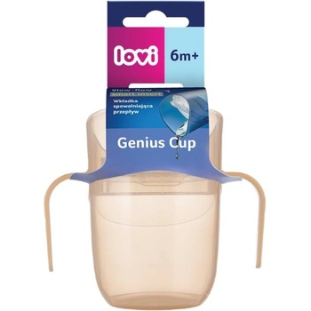 Lovi hrneček tréninkový Genius 150ml Nude