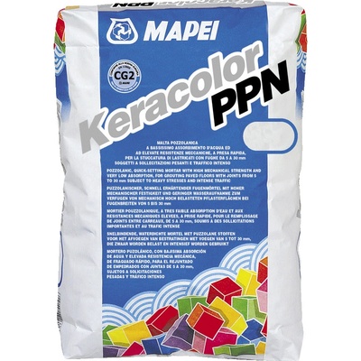 Mapei KERACOLOR PPN Pucolanová malta s veľmi nízkou nasiakavosťou 25 kg, Šedá
