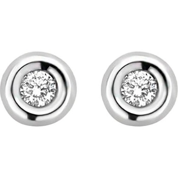 Blush Обеци от бяло злато Blush 7628WDI (7628WDI)