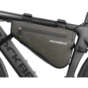 ROCKBROS Чанта за рамката на велосипед Rockbros AS-017, 5l, тъмнозелена (Rockbros-AS-017)