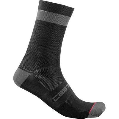 Castelli Alpha 18 sock 010 čierna
