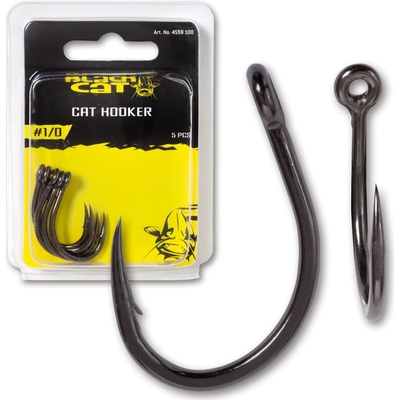 Black Cat Hooker Black Nickel veľ.3 5 ks