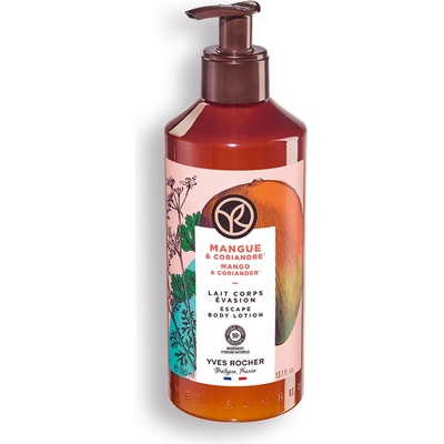 Yves Rocher tělové mléko Mango & Koriandr 390 ml