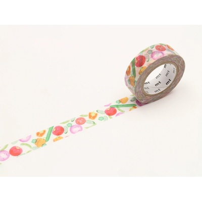 MT masking tape vzorovaná summer vegetable