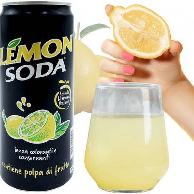 Lemon soda lemonsoda italska limonáda 330 ml – Zboží Dáma