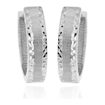 Zlatnictví U Kostela stříbrné náušnice kroužky 5092