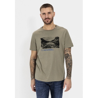 Camel Active T-SHIRT 1/2 ARM KHAKI