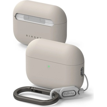 Ringke Силиконов калъф за слушалки Apple AirPods Pro 3 от Ringke Silicone - Stone (8800293859420)