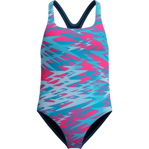Speedo Детски бански костюм Speedo Kid's Hyperboom Print Medalist One Piece Swimsuit - Margarita Pink - размер 164 (EU) (750-2737-0216)
