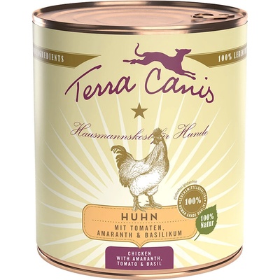 Terra Canis Kuracie s paradajkami, amarantom & bazalkou 6 x 800 g