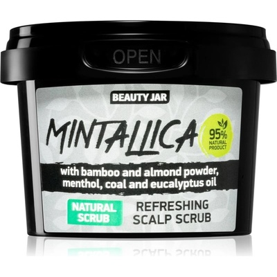 Beauty Jar Mintallica peeling na pokožku hlavy 100 g