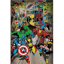 Plakát, Obraz - MARVEL COMICS - here come, (61 x 91,5 cm)