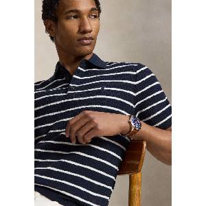 Ralph Lauren тениска тип пулове с яка мъжка от памук (710B17976)