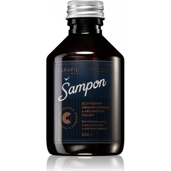 Curapil Men kofeínový šampón 200 ml