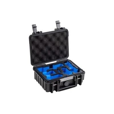 B W Outdoor Case Type 500 pre DJI Osmo Pocket 3 Creator Combo čierny