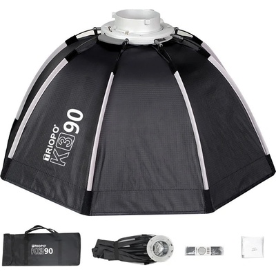 Softbox Triopo s Bowens Mounts voština grid 90 cm K3-90