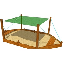 Playground System PIESKOVISKO z agátu Loď č.3