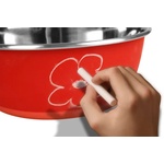 Flamingo Feeding Bowl - Метална купа за храна и вода за кучета , 950 мл. /15 см. - червена