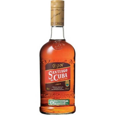 Santiago de Cuba Aňejo rum 38% 0,7 l (čistá fľaša)