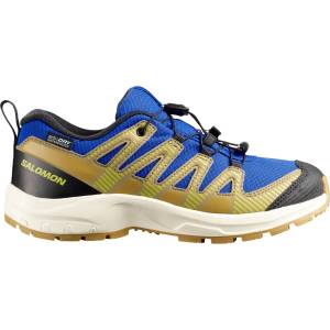 Salomon Детски мултиспорт обувки Salomon Kid's XA Pro V8 Waterproof Multisport shoes - Bluing / Acid Lime / Black - размер 37 (EU) (702-4207-0820)