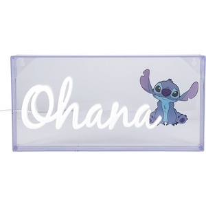 Paladone Неонова лампа Paladone - Lilo & Stitch, Ohana (PP12800LS)