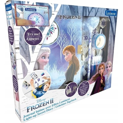 Lexibook Frozen Elektronický tajný deníček se světlem a příslušenstvím – Hledejceny.cz