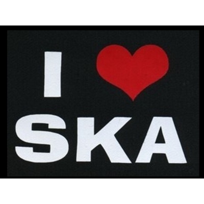 Nášivka SKA i love ska