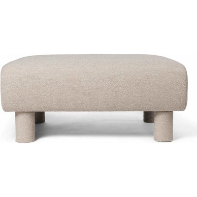 Ferm Living Ottoman Dase, Soft Bouclé natural