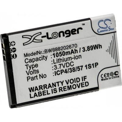 VHBW Батерия за Beafon Classic Line C30, 1050 mAh (888202670)