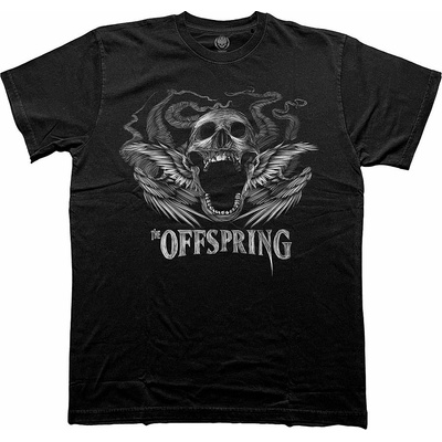 The Offspring tričko Feathered Winged Skull Black