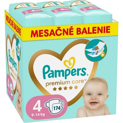 Pampers Premium Care 4 174 ks