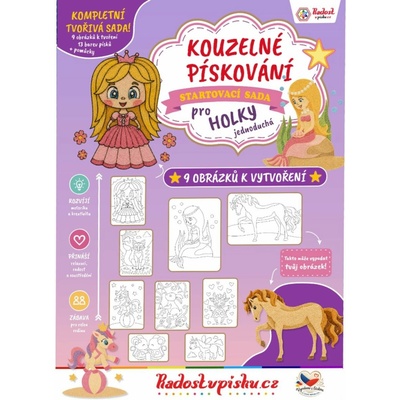 Radost v písku Startovací sada pro holky jednodušší – Zboží Dáma