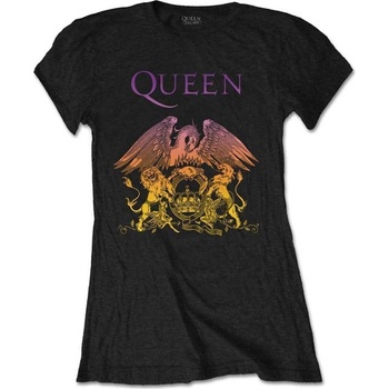 Image 1 of Queen Gradient Crest Black M Дамски Риза (QUTS40LB02)