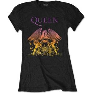 Queen Gradient Crest Black M Дамски Риза (QUTS40LB02)
