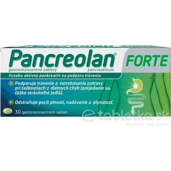 Pancreolan Forte tbl.ent.30 x 220 mg