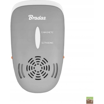 Bradas Elektrický odpudzovač hlodavcov a hmyzu s LED lampou