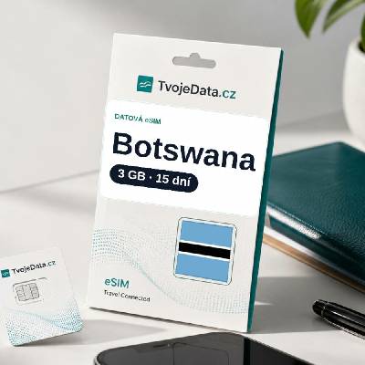 eSIM Botswana 3 GB / 14 dní