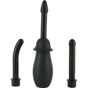 Seven Creations Anal Douche Kit Black